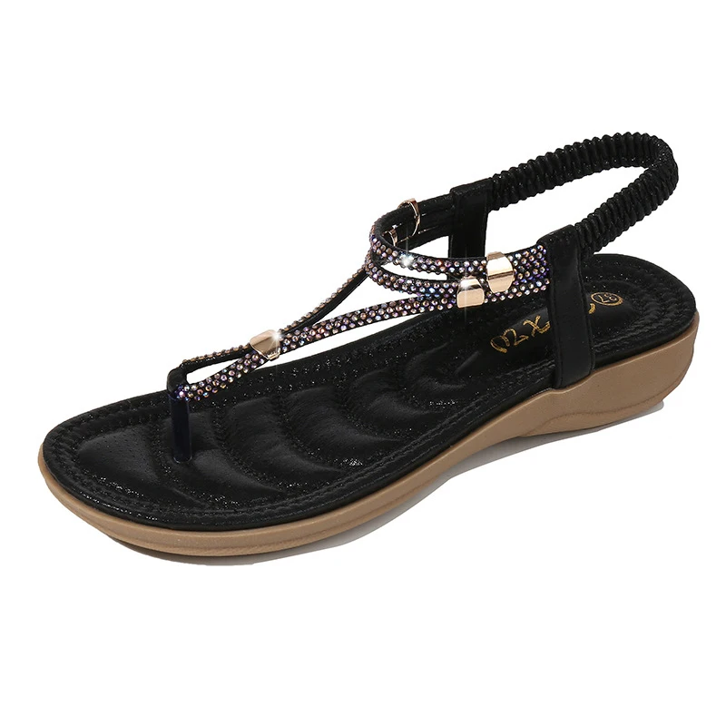 2023 women's footwear supply: flip-flop flat sandals for travel and beach, low heel, non-slip
2023 women's footwear supply: flip-flop flat sandals for travel and beach, low heel, non-slip