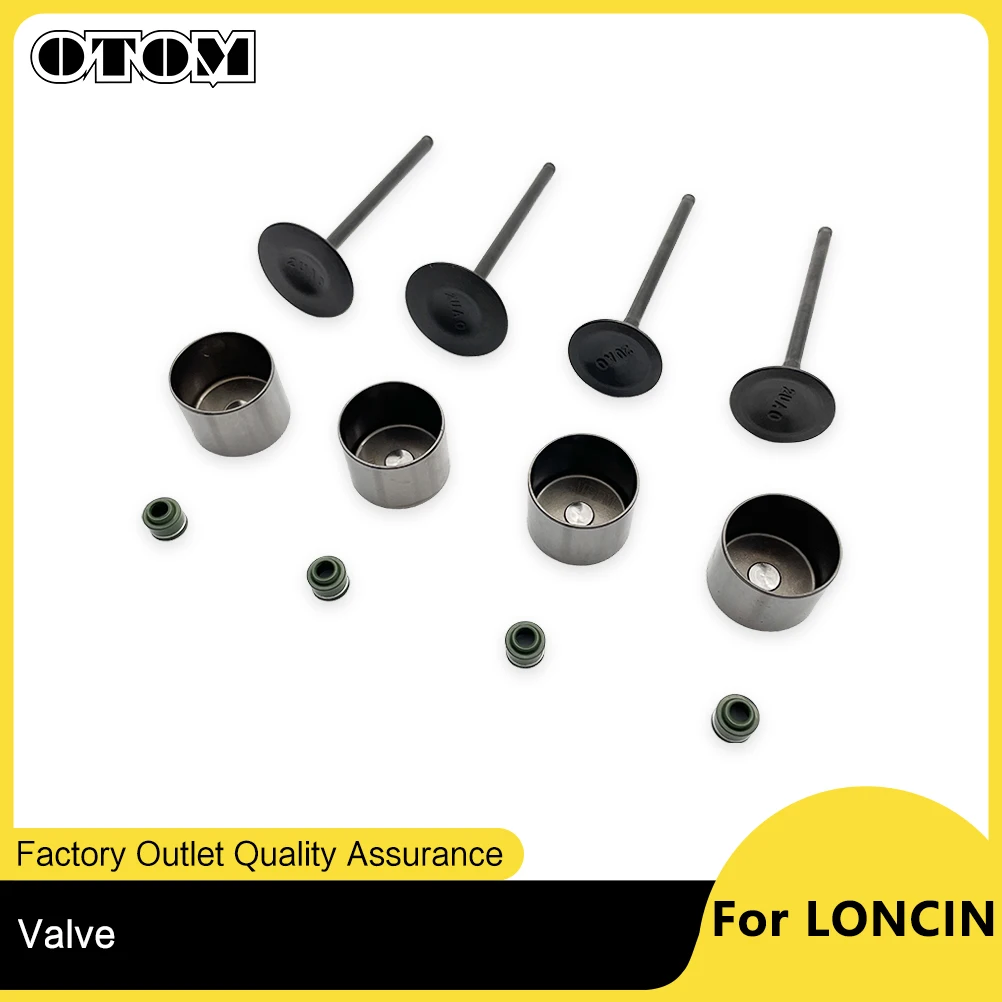 OTOM Motorcycle Engine Valve Intake & Exhaust Valve Oil Seal & Valve Tappet For LONCIN YBS300 Dirt Bike Valve Parts
OTOM Motorcycle Engine Valve Intake & Exhaust Valve Oil Seal & Valve Tappet For LONCIN YBS300 Dirt Bike Valve Parts