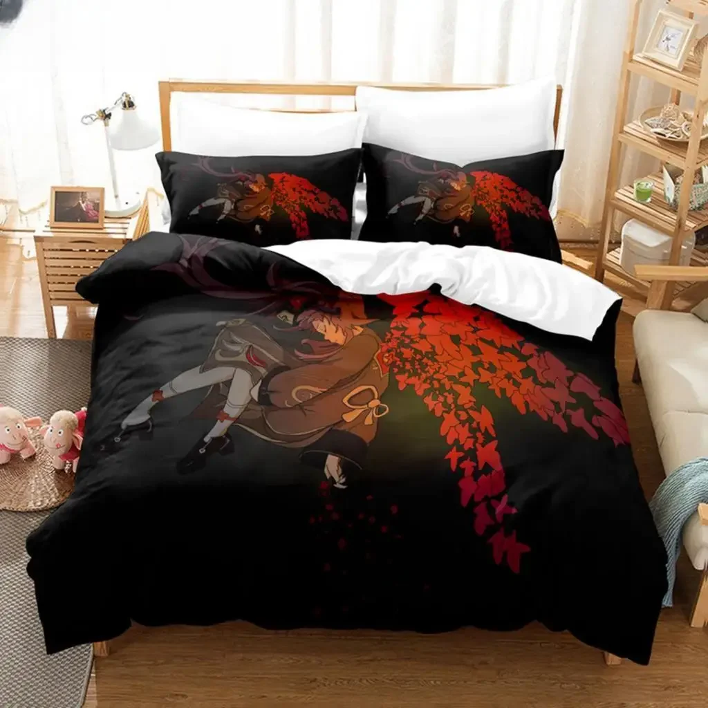 New 3D Anime Hu Tao Genshin Impact Duvet Cover Bedding Set Comforter Linen Pillowcases Home Decor Single Double Twin King Queen
New 3D Anime Hu Tao Genshin Impact Duvet Cover Bedding Set Comforter Linen Pillowcases Home Decor Single Double Twin King Queen