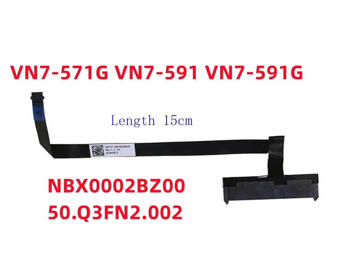 Laptop NBX0002BZ00 50.Q3FN2.002 SATA HDD hard drive cable Connector For Acer Z VN7-571 VN7-571G VN7-591 VN7-591G Predator Helio
Laptop NBX0002BZ00 50.Q3FN2.002 SATA HDD hard drive cable Connector For Acer Z VN7-571 VN7-571G VN7-591 VN7-591G Predator Helio