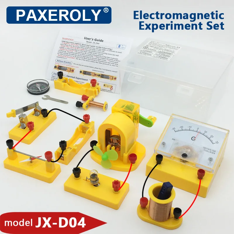 Electromagnetic Induction Experiments Kit Physics Science Teaching Tools Electric Motor Hand Generator Model
Electromagnetic Induction Experiments Kit Physics Science Teaching Tools Electric Motor Hand Generator Model