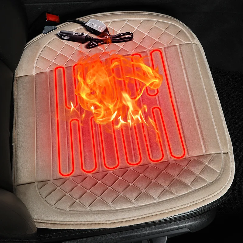 Adjustable Universal Automobile Electric Heating Seat Cover 12/24V Heating Seat Cushion Winter Warm Accessories Plush Chair Pad
Adjustable Universal Automobile Electric Heating Seat Cover 12/24V Heating Seat Cushion Winter Warm Accessories Plush Chair Pad
