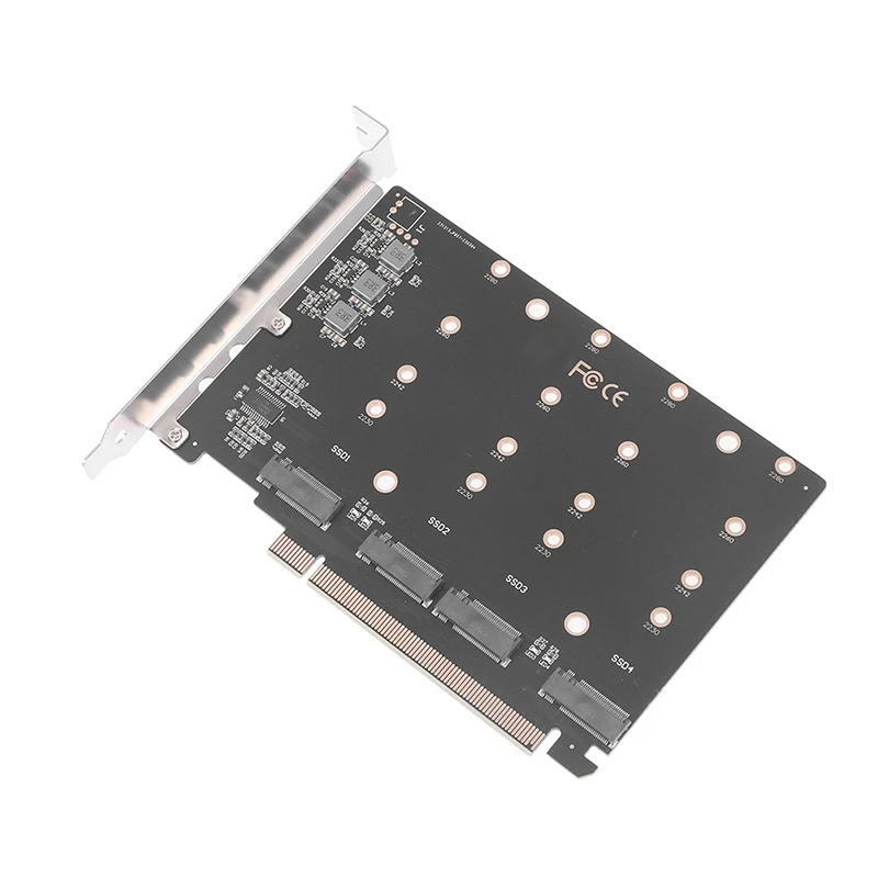 Pcie 4,0 5,0 X16 до 4 портов Nvme M.2 NGFF SSD адаптер разделенная карта многофункциональный удобный портативный адаптер
Pcie 4,0 5,0 X16 до 4 портов Nvme M.2 NGFF SSD адаптер разделенная карта многофункциональный удобный портативный адаптер