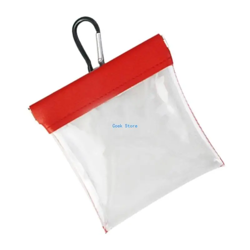 11UE Clear Golf Tees Storage Bag With Clip Portable Golf Tees Waist Bag Light Weight Golf Tees Holder Enduring 
11UE Clear Golf Tees Storage Bag With Clip Portable Golf Tees Waist Bag Light Weight Golf Tees Holder Enduring