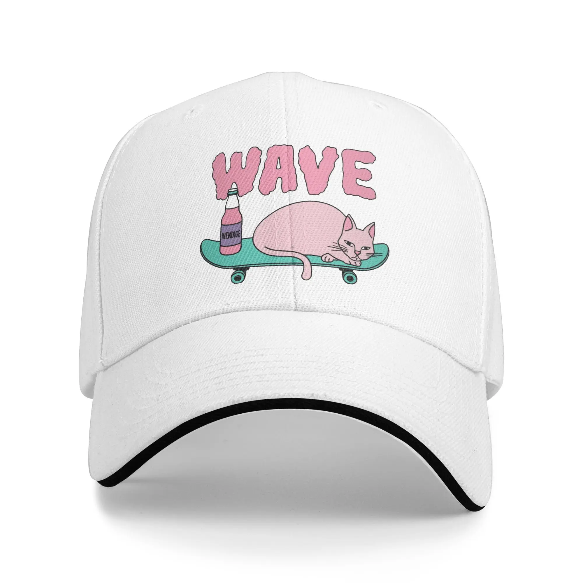 Wave The Cat Lay On Skateboard Casual Baseball Cap Kpop Rock Trucker Hat Summer Wholesale Unisex-Teens y2k Retro Snapback Cap
Wave The Cat Lay On Skateboard Casual Baseball Cap Kpop Rock Trucker Hat Summer Wholesale Unisex-Teens y2k Retro Snapback Cap