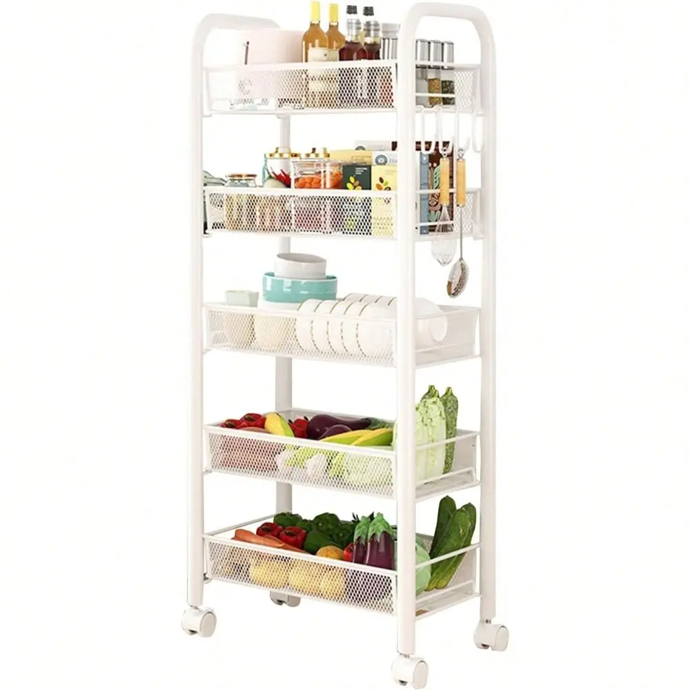Tier Rolling Cart, Storage Metal Rolling Cart With 4 Lockable Wheels For Fruits Vegetables Snacks BowlDishes, For Kitchen Livin
Tier Rolling Cart, Storage Metal Rolling Cart With 4 Lockable Wheels For Fruits Vegetables Snacks BowlDishes, For Kitchen Livin