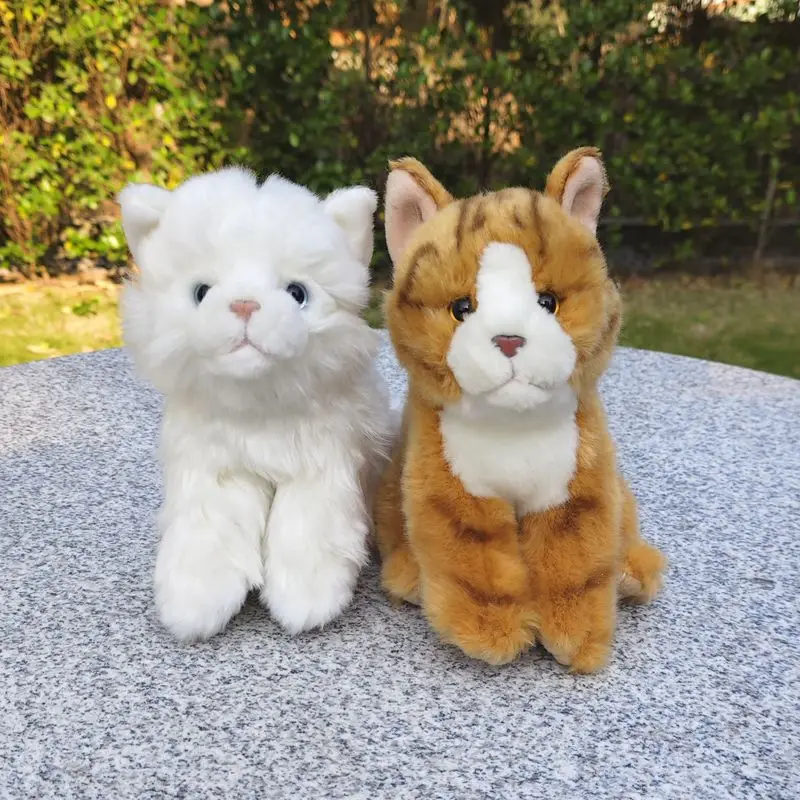 Cute Little White Cat Doll Plush Toy Simulation Orange Cat Doll Lifelike Animals Simulation Stuffed Doll Kawaii Toy Gifts
Cute Little White Cat Doll Plush Toy Simulation Orange Cat Doll Lifelike Animals Simulation Stuffed Doll Kawaii Toy Gifts