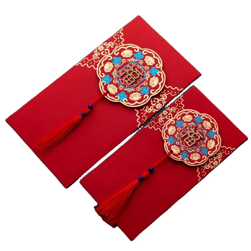 *New Year Red Pocket Envelope Style Gilded Personalized Tassel Red Envelope Festival Chinese Spring Gift Durable Wallet Envelope
*New Year Red Pocket Envelope Style Gilded Personalized Tassel Red Envelope Festival Chinese Spring Gift Durable Wallet Envelope