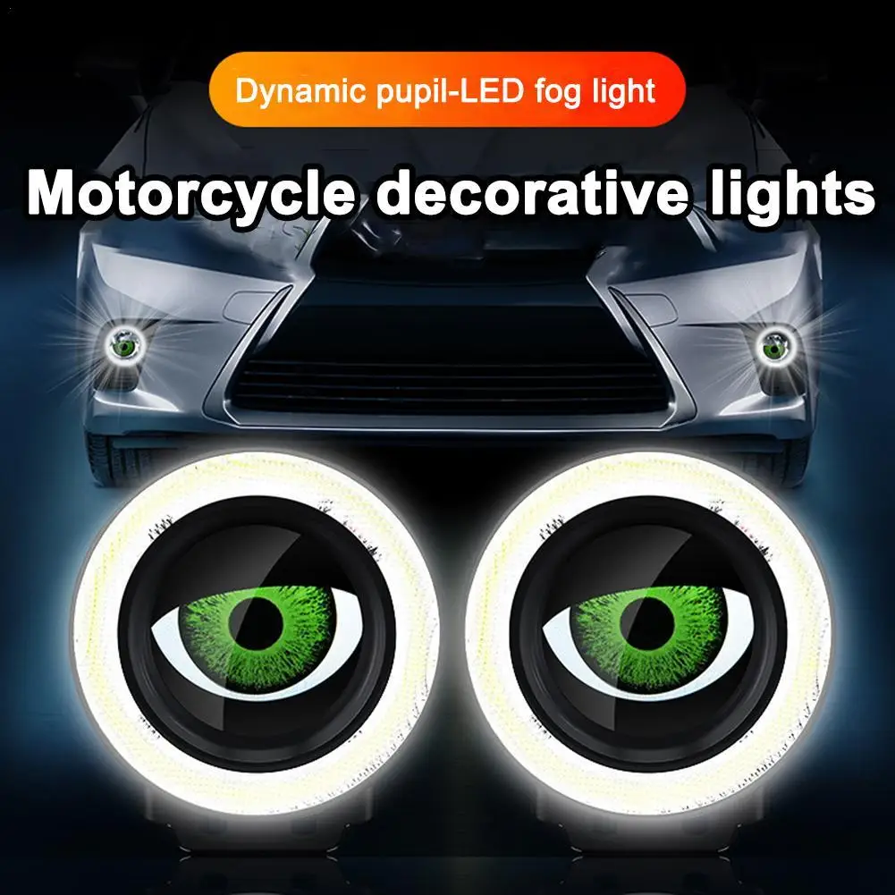 Motorcycle Decorative Lights 3D Dynamic Devil's Eye LED Light Waterproof Headlight 82 Modes Retrofit Kit For Car Motorcycl
Motorcycle Decorative Lights 3D Dynamic Devil's Eye LED Light Waterproof Headlight 82 Modes Retrofit Kit For Car Motorcycl