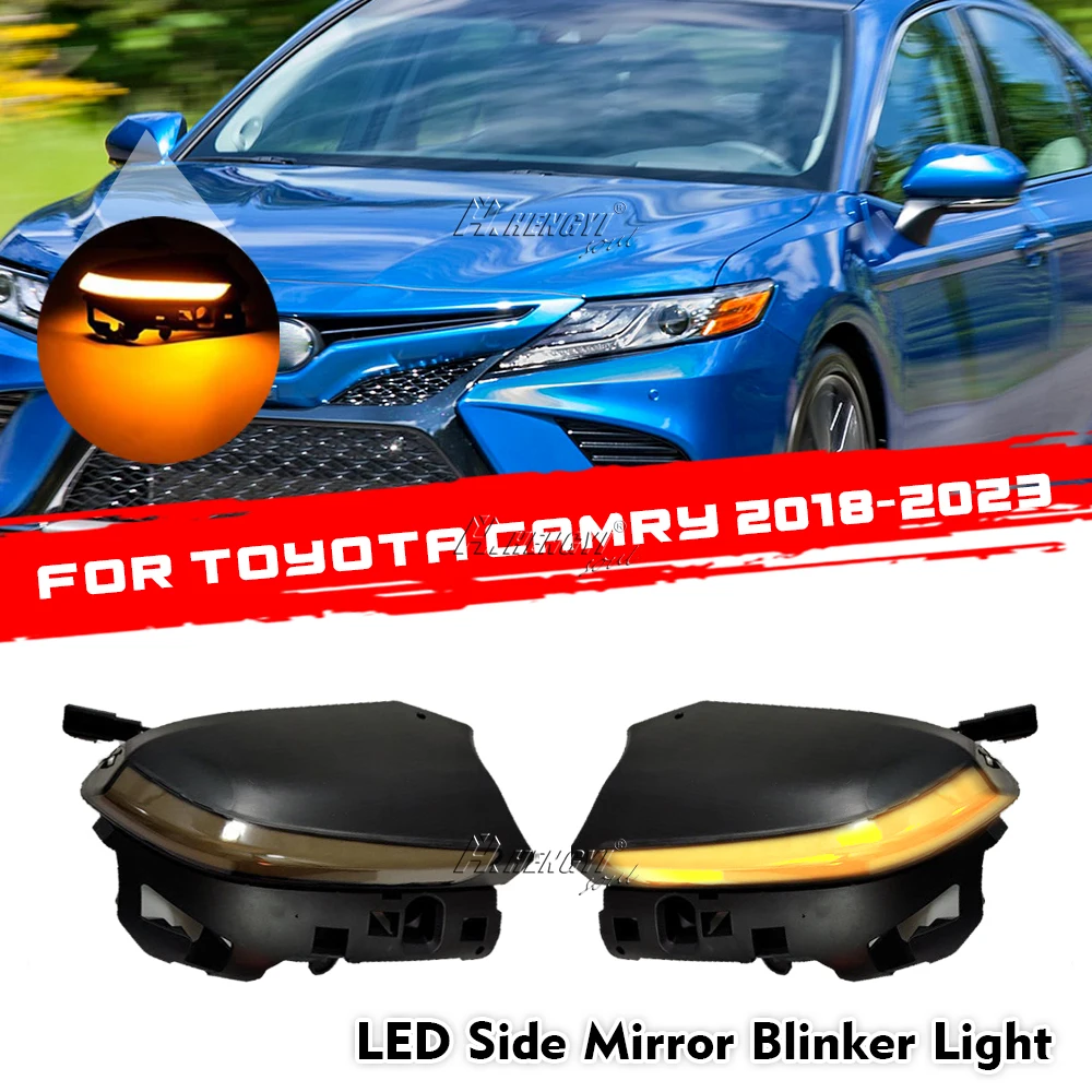 1 Pair LED Dynamic Side Mirror Sequential Indicator Light For Toyota Camry 2018 2019 2020 2021 2022 2023
1 Pair LED Dynamic Side Mirror Sequential Indicator Light For Toyota Camry 2018 2019 2020 2021 2022 2023