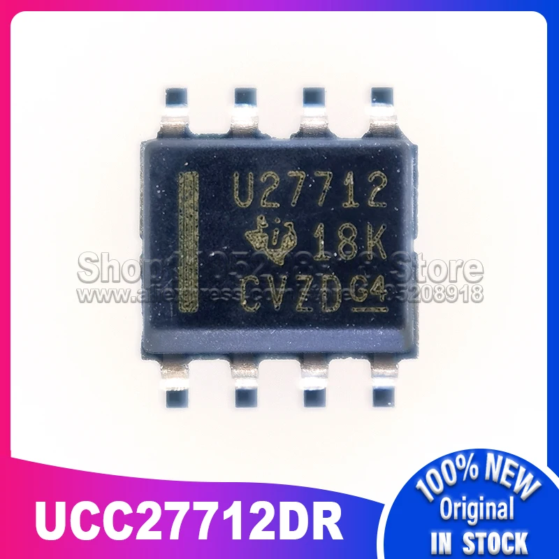 100 шт./лот U27712 UCC27712DR SOP8 100% новый спотовый запас
100 шт./лот U27712 UCC27712DR SOP8 100% новый спотовый запас