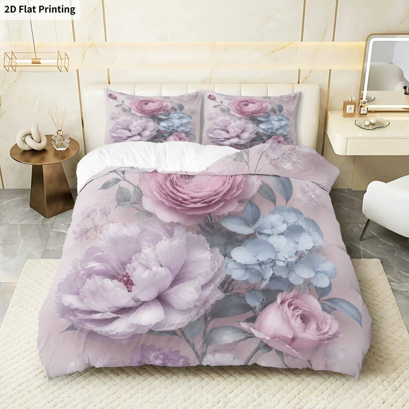 Pastel Floral 3PCS Duvet Cover, 1 Duvet Cover + 2 Pillowcases (Without Filler)
Pastel Floral 3PCS Duvet Cover, 1 Duvet Cover + 2 Pillowcases (Without Filler)