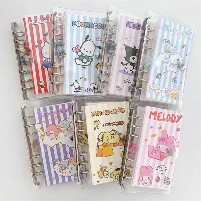 4 pcs/lot Sanrio Kawaii Kuromi Melody Pochacco Notebook Cute Portable Note Book Diary Planner Stationery Gift School Supplies
4 pcs/lot Sanrio Kawaii Kuromi Melody Pochacco Notebook Cute Portable Note Book Diary Planner Stationery Gift School Supplies