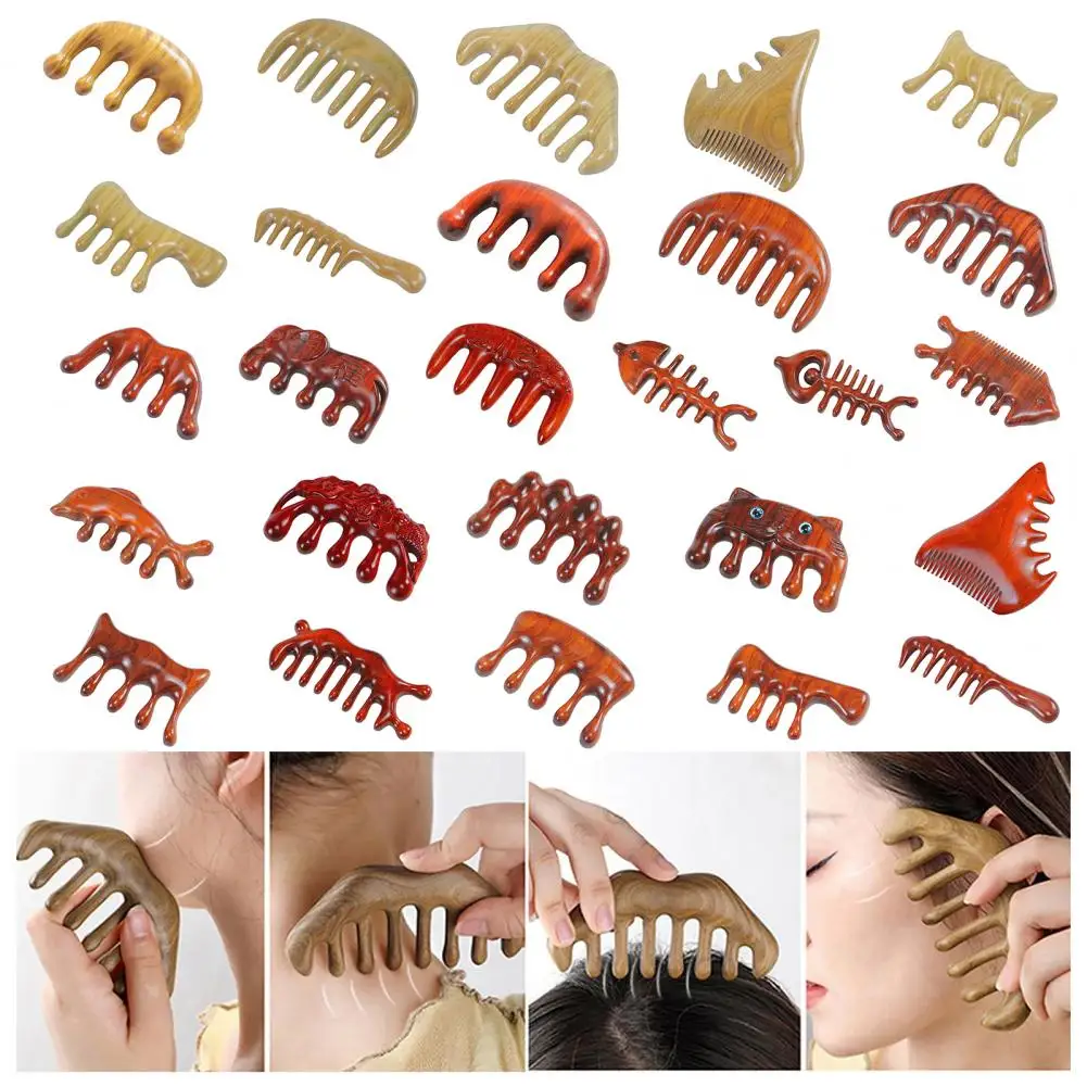 Body Meridian Massage Comb Sandalwood Five Wide Tooth Comb Acupuncture Therapy Blood Circulation Anti-static Smooth Hair
Body Meridian Massage Comb Sandalwood Five Wide Tooth Comb Acupuncture Therapy Blood Circulation Anti-static Smooth Hair