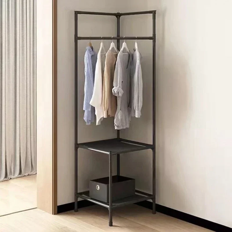Bedrooms Corner Clothes Rack Floor Standing Clothes Rack Nightstand Clothes Coat Racks Simple Household Floor Standing Shelve
Bedrooms Corner Clothes Rack Floor Standing Clothes Rack Nightstand Clothes Coat Racks Simple Household Floor Standing Shelve