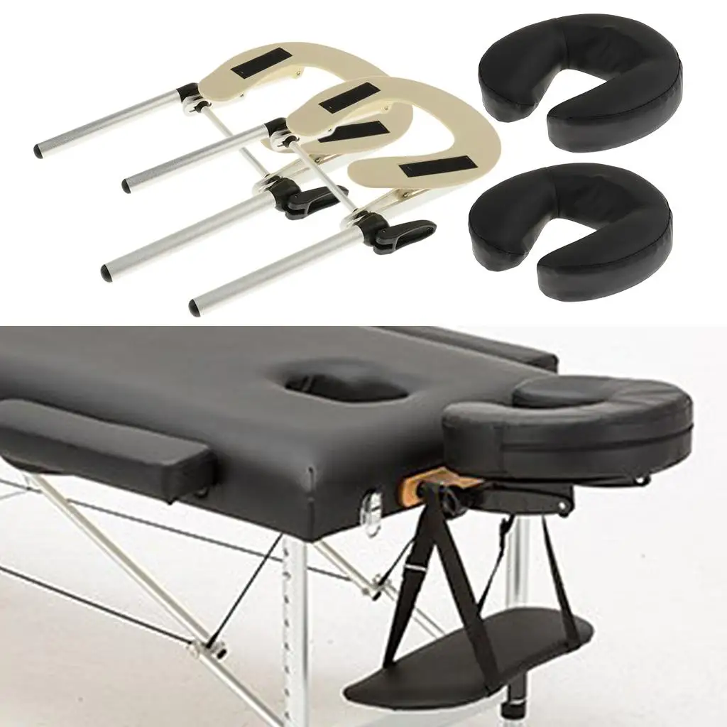 2 Sets Of Spa Massage Tables Face Cradle With Inverted Pillow
2 Sets Of Spa Massage Tables Face Cradle With Inverted Pillow