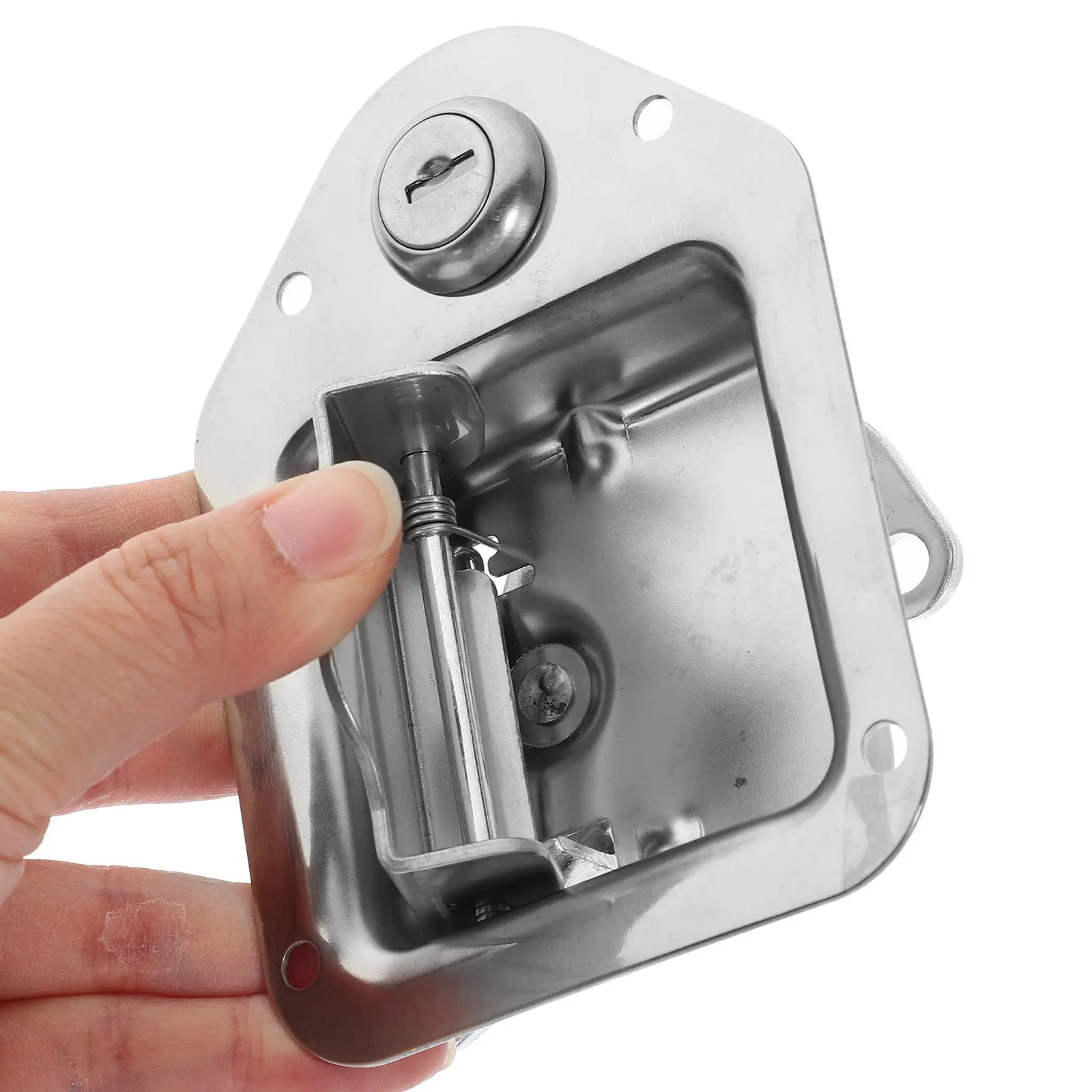 Stainless Steel Paddle Lock Replacement for Truck Rv Trailer Utv Atv Toolbox Industrial Electrical Cabinet Security
Stainless Steel Paddle Lock Replacement for Truck Rv Trailer Utv Atv Toolbox Industrial Electrical Cabinet Security