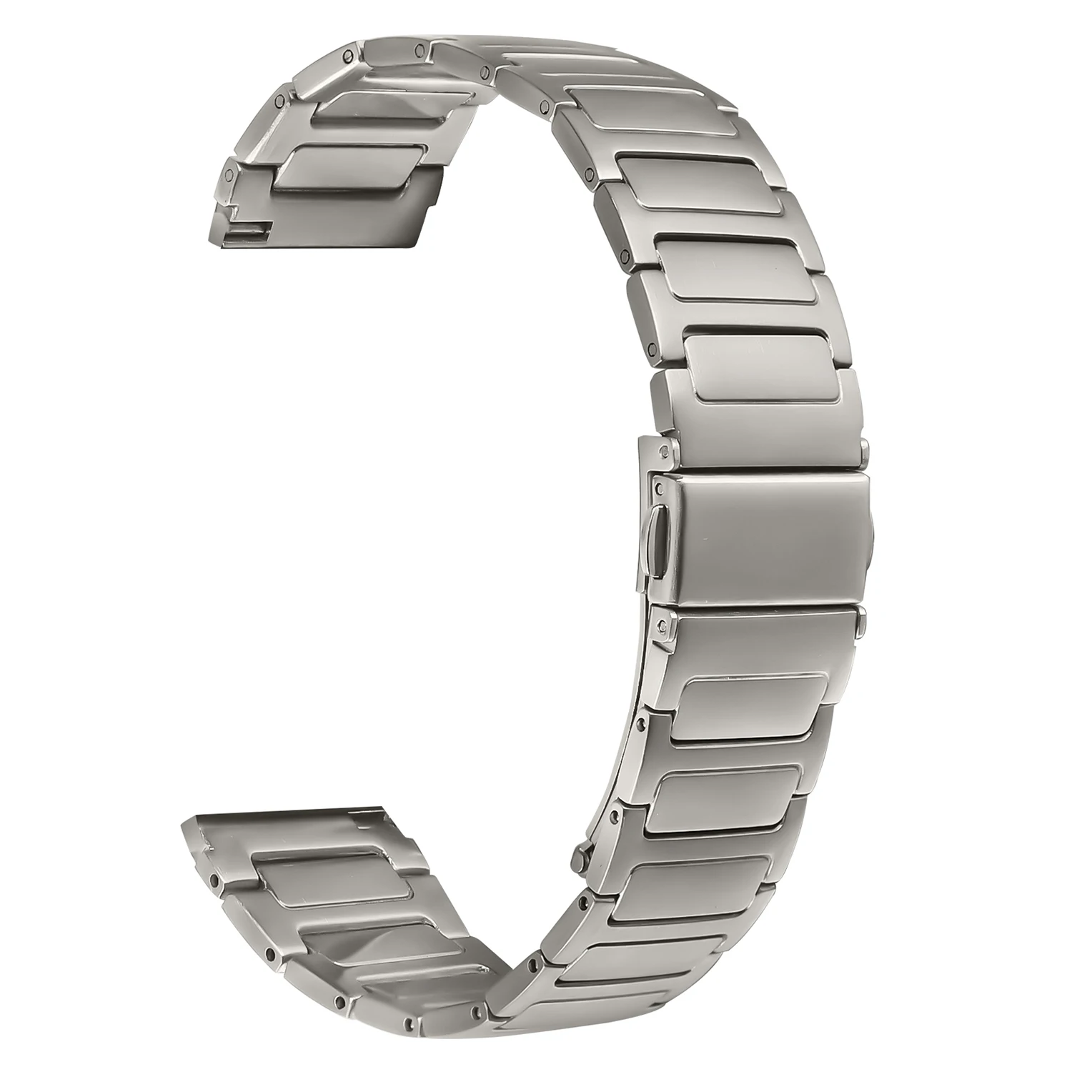 For Garmin Vivoactive 4 Watch Band Adjustable Titanium Color Stainless Steel Metal Watch Strap
For Garmin Vivoactive 4 Watch Band Adjustable Titanium Color Stainless Steel Metal Watch Strap