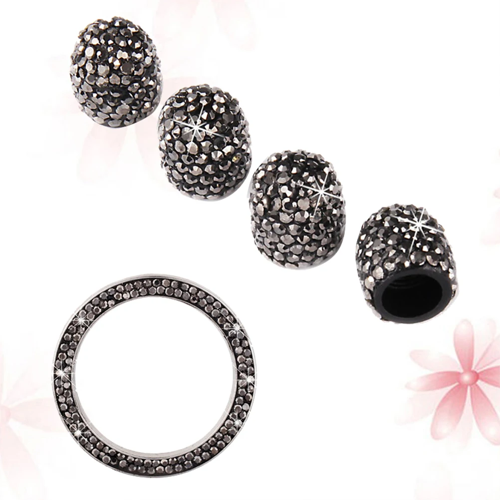 5pcs Car Valve Stem Cap Rhinestone Tire Dust Ignition Button Ring Accessories Decor Sparkling Luxury Dust Snow Rain
5pcs Car Valve Stem Cap Rhinestone Tire Dust Ignition Button Ring Accessories Decor Sparkling Luxury Dust Snow Rain