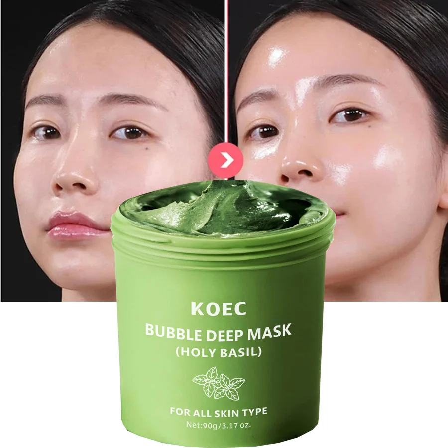 Святой базилик, пузырьковая глиняная маска, глубоко очищающая маска для контроля жирности, баланс, антиоксидан, сужение пор, удаление черных точек, освежающая грязевая маска
Святой базилик, пузырьковая глиняная маска, глубоко очищающая маска для контроля жирности, баланс, антиоксидан, сужение пор, удаление черных точек, освежающая грязевая маска