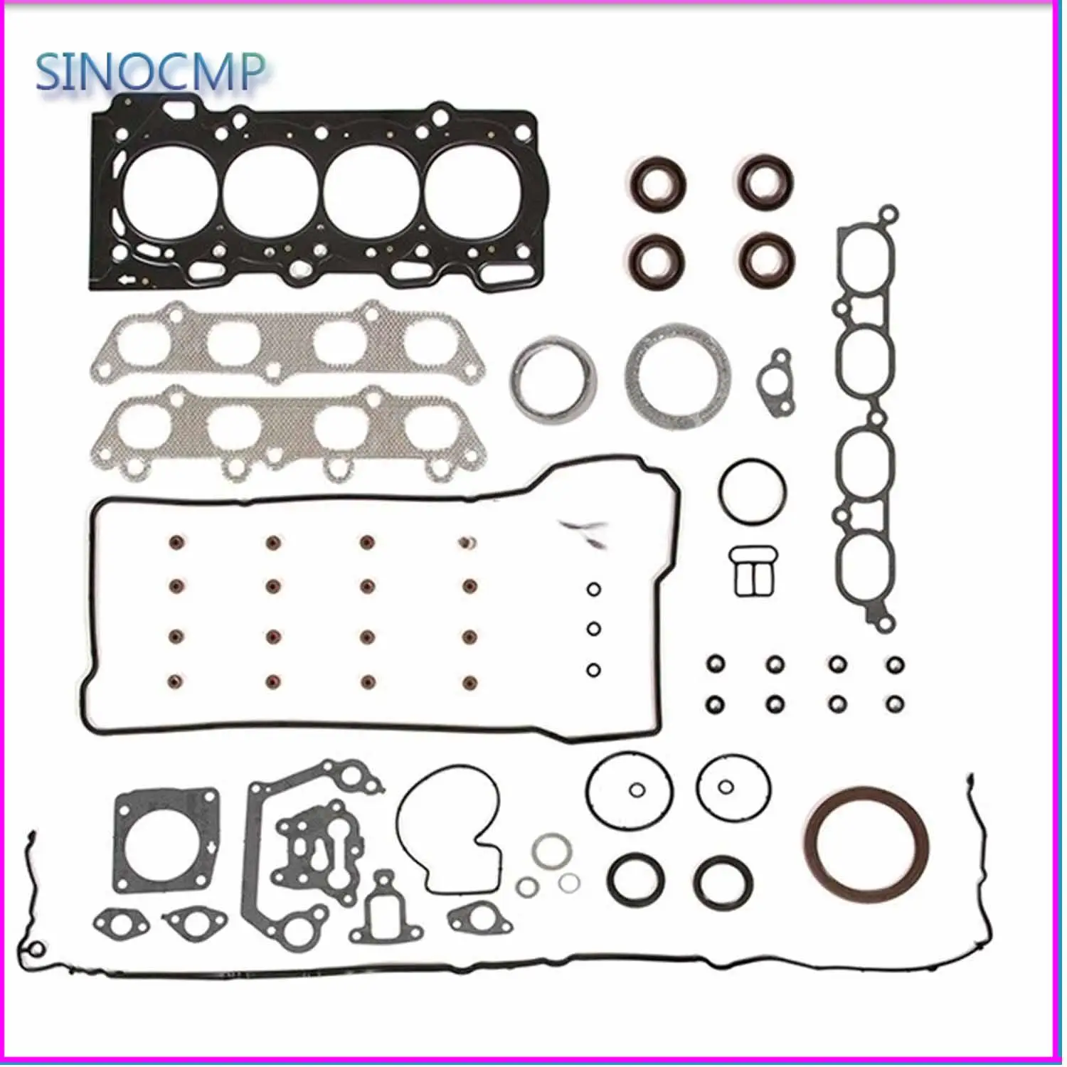 Engine Overhaul Gasket Seals Kit HS26154PT-1 CS26154 For 00-06 Toyota Celica GTS Matrix Corolla 1.8 2ZZGE Car Rebuilding Kits
Engine Overhaul Gasket Seals Kit HS26154PT-1 CS26154 For 00-06 Toyota Celica GTS Matrix Corolla 1.8 2ZZGE Car Rebuilding Kits
