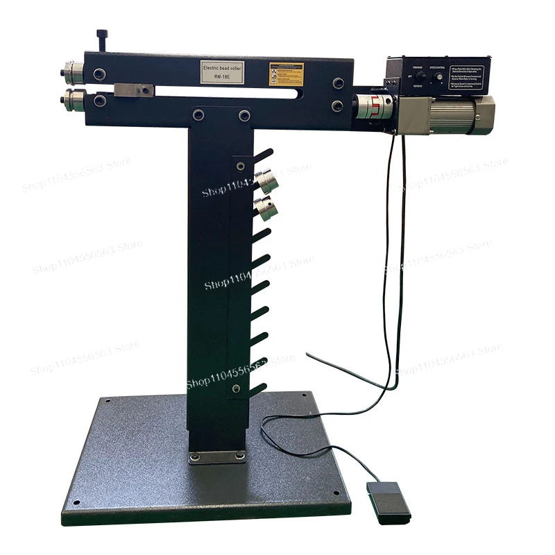 M18E wire rolling machine, 120W small electric ball rolling machine, 1.2mm 457mm throat depth standard mold
M18E wire rolling machine, 120W small electric ball rolling machine, 1.2mm 457mm throat depth standard mold