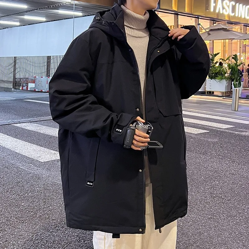 Модная городская зимняя пуховая куртка для мужчин, утепленная, оверсайз, с капюшоном, средней длины, из полиэфирного волокна, от национального бренда Duling
Модная городская зимняя пуховая куртка для мужчин, утепленная, оверсайз, с капюшоном, средней длины, из полиэфирного волокна, от национального бренда Duling