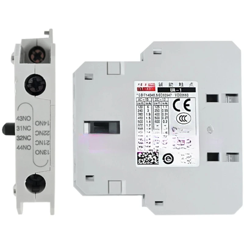 UA-1 Authentic Original AUXILIARY SWITCH 1a1b Contactor auxiliary contact (Can replace AU-1)
UA-1 Authentic Original AUXILIARY SWITCH 1a1b Contactor auxiliary contact (Can replace AU-1)