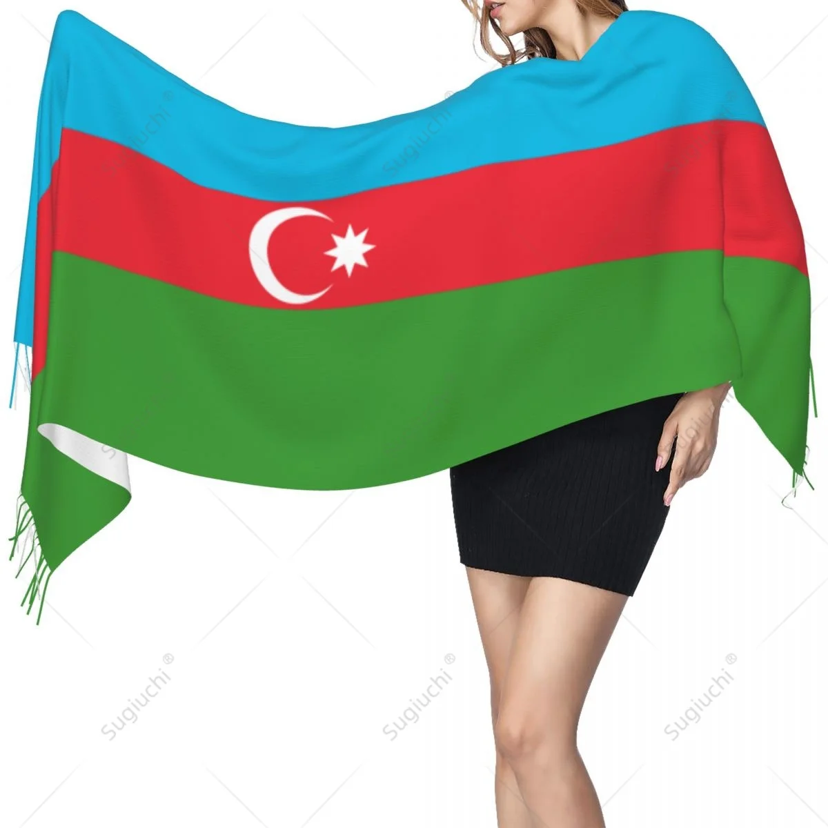 Azerbaijan Flag Azerbaijani Scarf Pashmina Warm Scarves Shawl Wrap Hijab Spring Winter Multifunction Unisex
Azerbaijan Flag Azerbaijani Scarf Pashmina Warm Scarves Shawl Wrap Hijab Spring Winter Multifunction Unisex