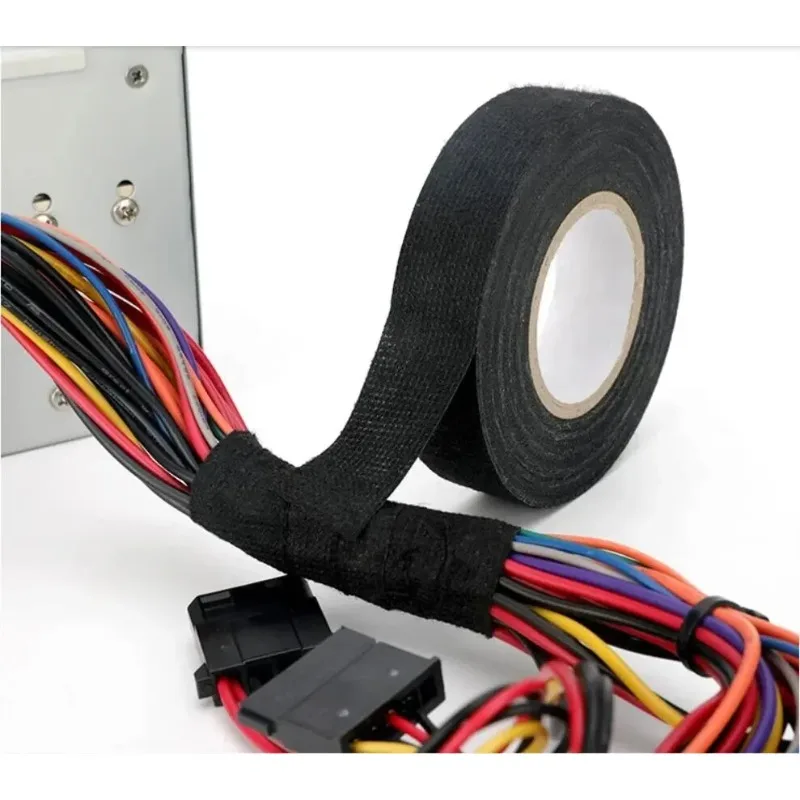 15 Meter Heat-resistant Flame Retardant Tape Coroplast Adhesive Cloth Tape For Car Cable Harness Wiring Loom Protection
15 Meter Heat-resistant Flame Retardant Tape Coroplast Adhesive Cloth Tape For Car Cable Harness Wiring Loom Protection