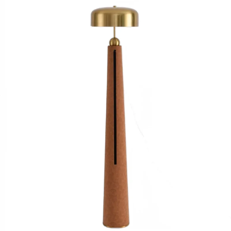 Post-modern leather floor lamp Simple study Nordic atmosphere high-end hotel living room lamp
Post-modern leather floor lamp Simple study Nordic atmosphere high-end hotel living room lamp