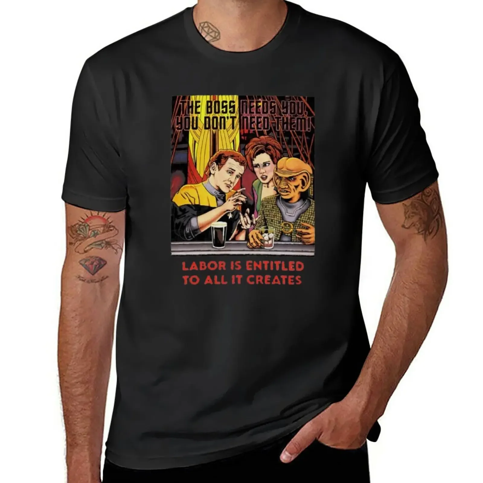 New LABOR IS ENTITLED TO ALL IT CREATES T-Shirt korean fashion vintage t shirt plain t-shirt t shirts men
New LABOR IS ENTITLED TO ALL IT CREATES T-Shirt korean fashion vintage t shirt plain t-shirt t shirts men
