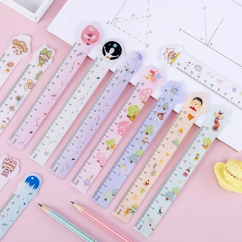 Милый инструмент для рисования Kawaii, школьные принадлежности, студенческая линейка, прозрачные корейские канцелярские принадлежности
Милый инструмент для рисования Kawaii, школьные принадлежности, студенческая линейка, прозрачные корейские канцелярские принадлежности
