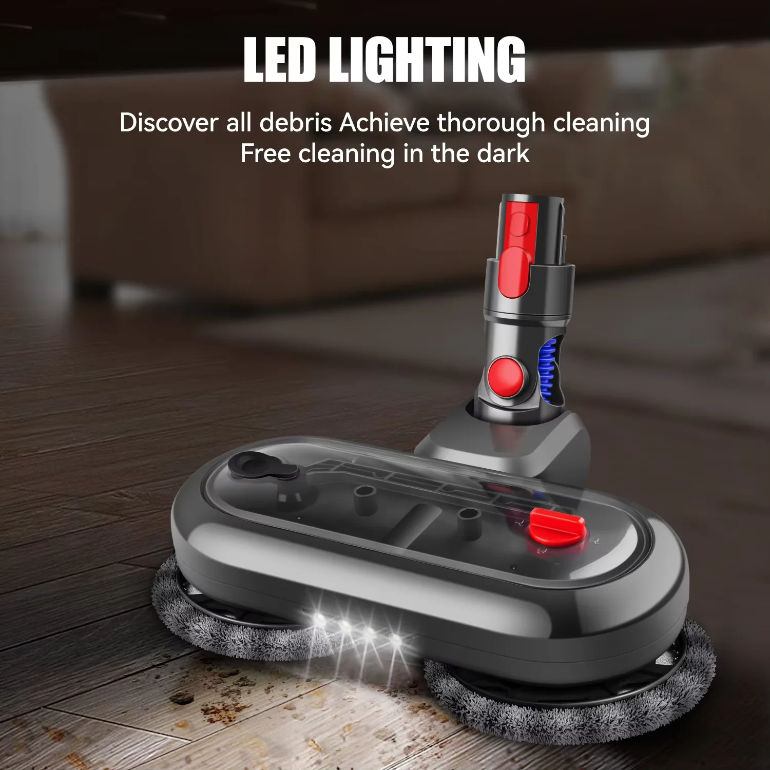 For Dyson V7 V8 V10 V11 V15 Dry and Wet Mop Cleaning Head Vacuum Cleaner Accessories Electric Cleaning mop Head, Hardwood
For Dyson V7 V8 V10 V11 V15 Dry and Wet Mop Cleaning Head Vacuum Cleaner Accessories Electric Cleaning mop Head, Hardwood
