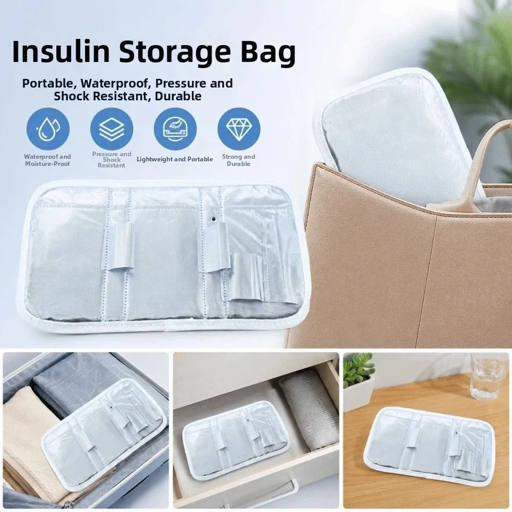 Aluminum Foil Insulin Cooling Bag Protective Foldable Insulin Carry Case Portable Wear-resistant Insulin Cooler Travel
Aluminum Foil Insulin Cooling Bag Protective Foldable Insulin Carry Case Portable Wear-resistant Insulin Cooler Travel