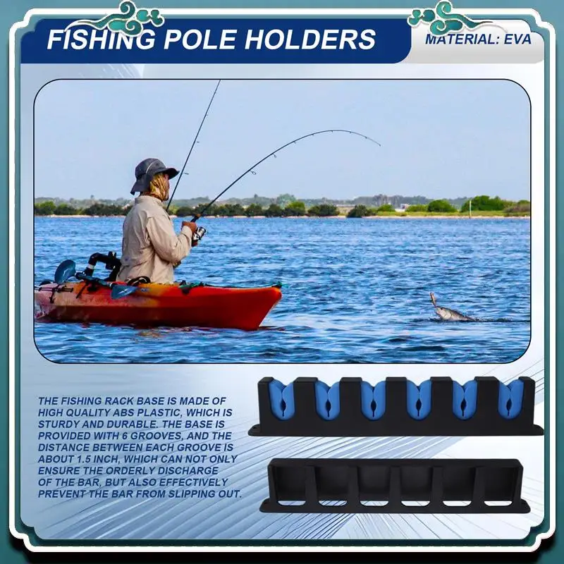 Reliable Fishing Pole Holder Wall Mount For Garage Door,Fishing Rod Storage Rack For Boat,Vertical 6-Rod Organizer Racks
Reliable Fishing Pole Holder Wall Mount For Garage Door,Fishing Rod Storage Rack For Boat,Vertical 6-Rod Organizer Racks