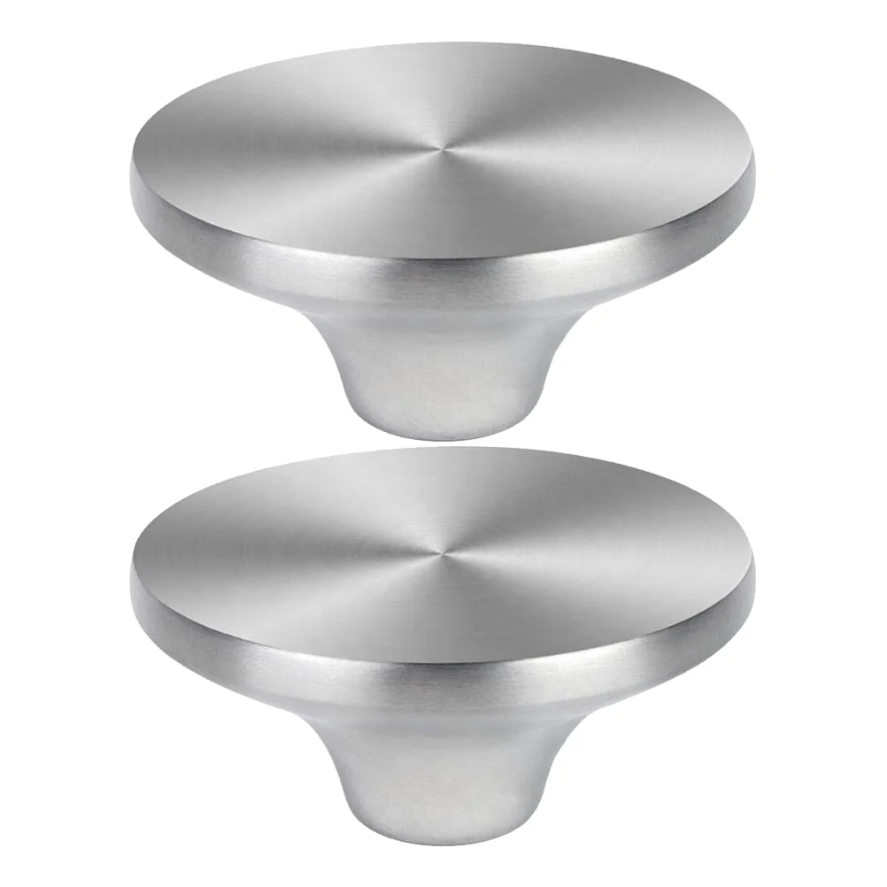 2 Pcs Stove Knob Stainless Steel Pot Top Practical Grips Simple Kitchen Utensils Silver Lid Knobs
2 Pcs Stove Knob Stainless Steel Pot Top Practical Grips Simple Kitchen Utensils Silver Lid Knobs