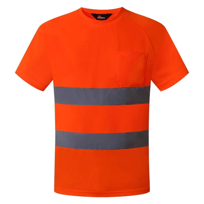 Safety T-Shirts High Visibility Reflective Shirts Short Sleeve Construction Work Shirts for Men
Safety T-Shirts High Visibility Reflective Shirts Short Sleeve Construction Work Shirts for Men