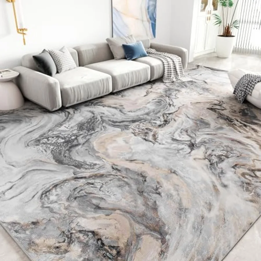 6x9 Area Rugs for Living Room Modern Abstract Rug for Bedroom Contemporary Machine Washable Rug Large Stain Resistant Carpet fo
6x9 Area Rugs for Living Room Modern Abstract Rug for Bedroom Contemporary Machine Washable Rug Large Stain Resistant Carpet fo