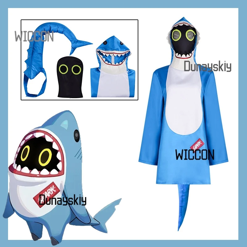 Zenless Zone Zero Shark Bunny Cosplay Costume - Full Body Jumpsuit with Shark Hood & Gloves for Halloween/Stage Performance
Zenless Zone Zero Shark Bunny Cosplay Costume - Full Body Jumpsuit with Shark Hood & Gloves for Halloween/Stage Performance