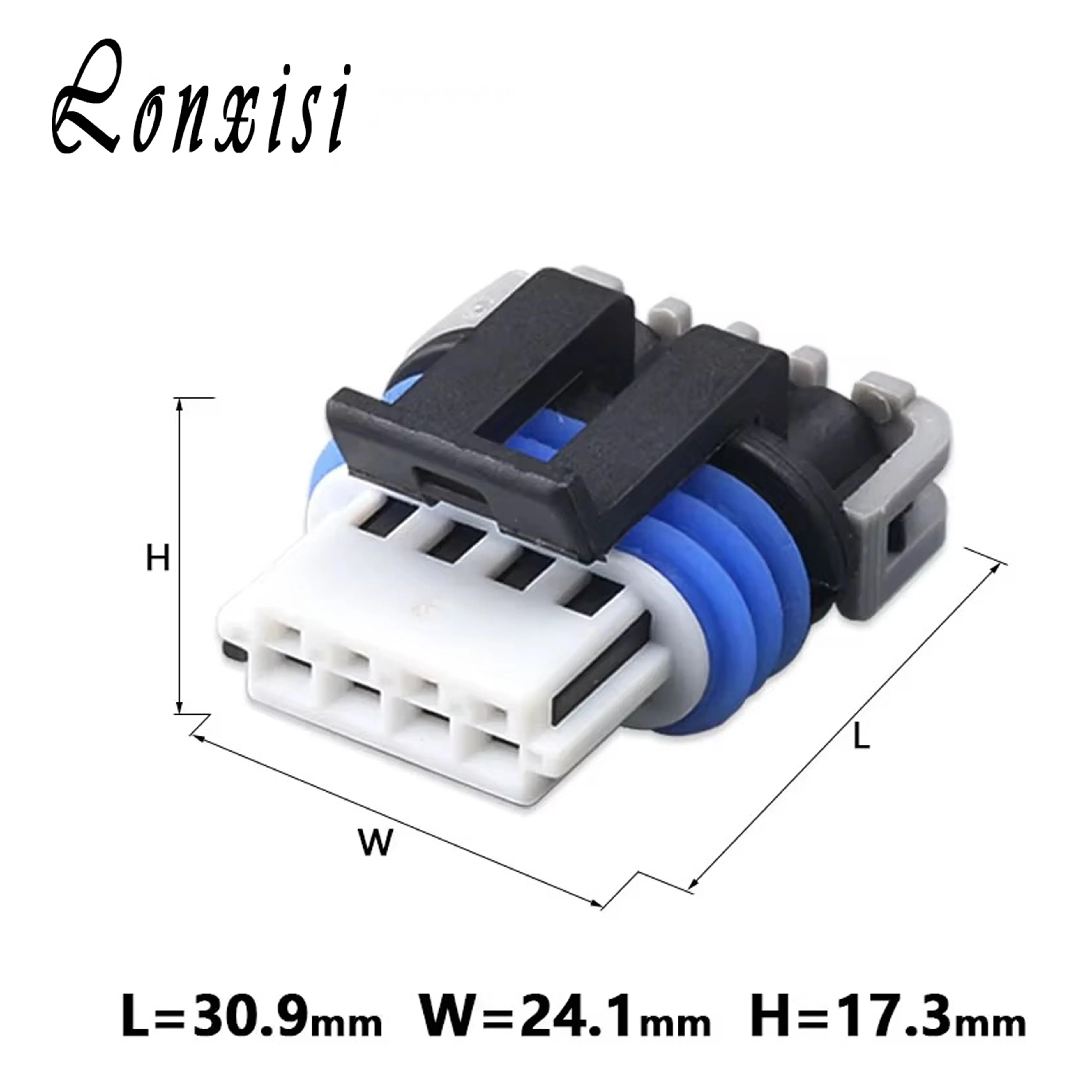 5/10/20/50/100 Sets 4 Pin Delphi Housing Waterproof Electrical Wiring Plug Harness Female Connector 15413116
5/10/20/50/100 Sets 4 Pin Delphi Housing Waterproof Electrical Wiring Plug Harness Female Connector 15413116