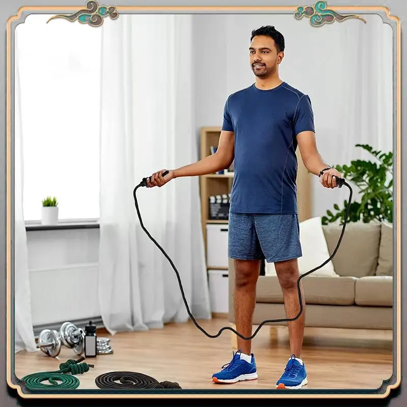 Durable 2Pcs Adjustable Exercise Jump Rope For Indoor Outdoor Fitness For Home Gym Training , 9 Ft
Durable 2Pcs Adjustable Exercise Jump Rope For Indoor Outdoor Fitness For Home Gym Training , 9 Ft