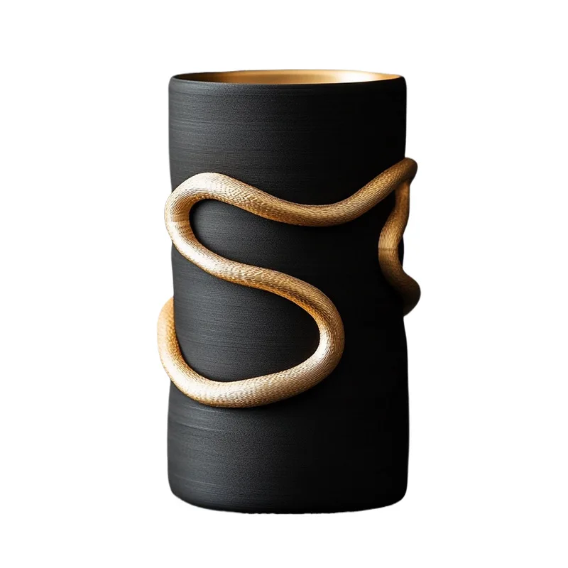 &c Cross-border Household Creative Luxury Black Resin Vase TV Cabinet Desktop Home Living Room Decoration Ornaments
&c Cross-border Household Creative Luxury Black Resin Vase TV Cabinet Desktop Home Living Room Decoration Ornaments