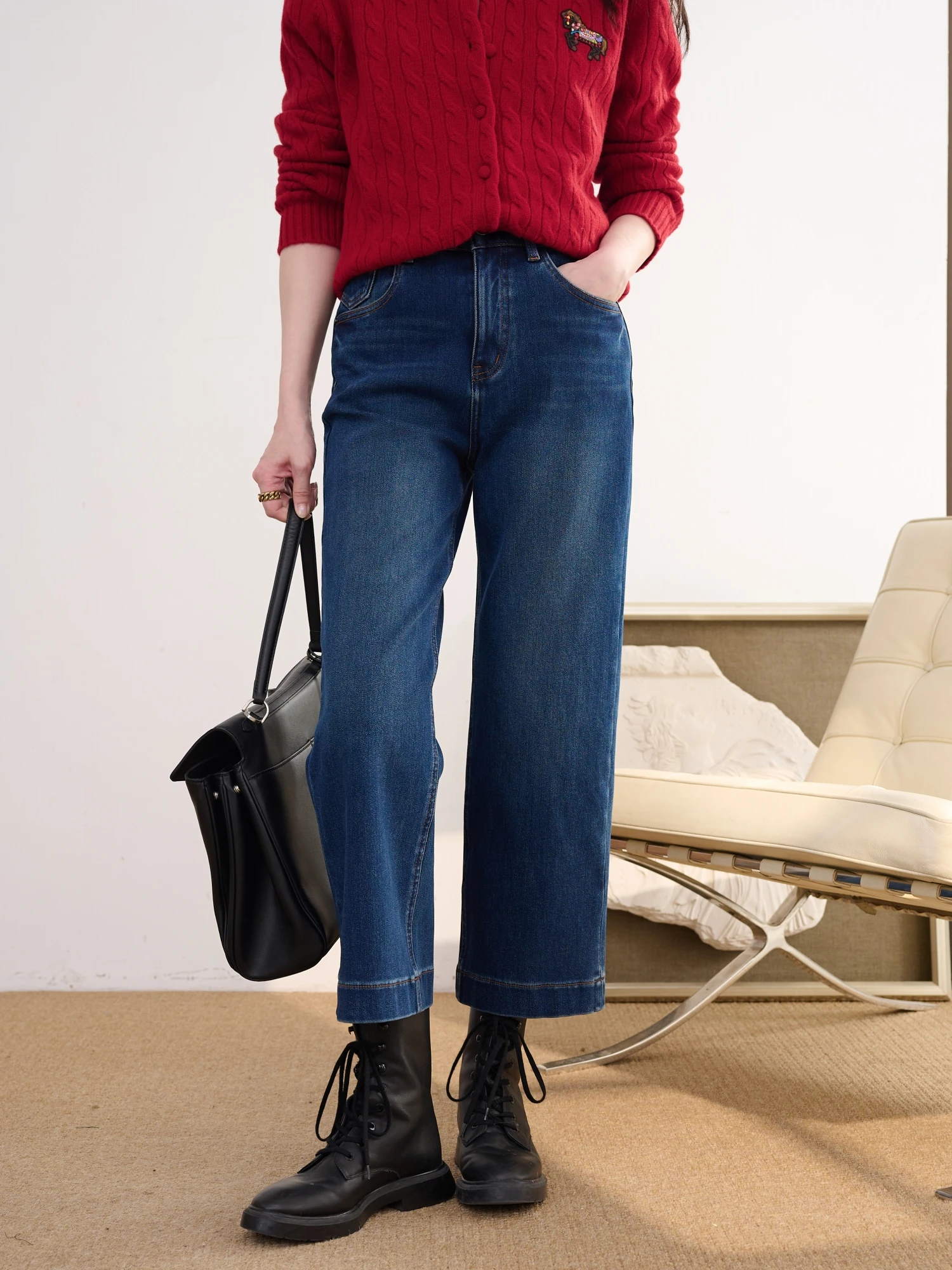 JPOO Embroidered Slim Fit Jeans mid High Waist Thin Fce Cigarette Pants Cotton Commute Sle Women's Faion Winter Wear
JPOO Embroidered Slim Fit Jeans mid High Waist Thin Fce Cigarette Pants Cotton Commute Sle Women's Faion Winter Wear