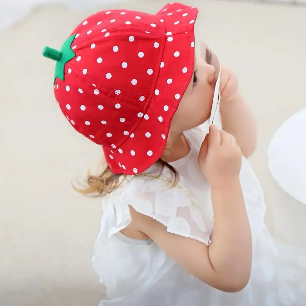 Sweet Fruit Baby Bucket Hat Cute Dot Baby Boys Girls Cap Summer Ruffle Wide Brim Toddler Kids Sun Hats
Sweet Fruit Baby Bucket Hat Cute Dot Baby Boys Girls Cap Summer Ruffle Wide Brim Toddler Kids Sun Hats
