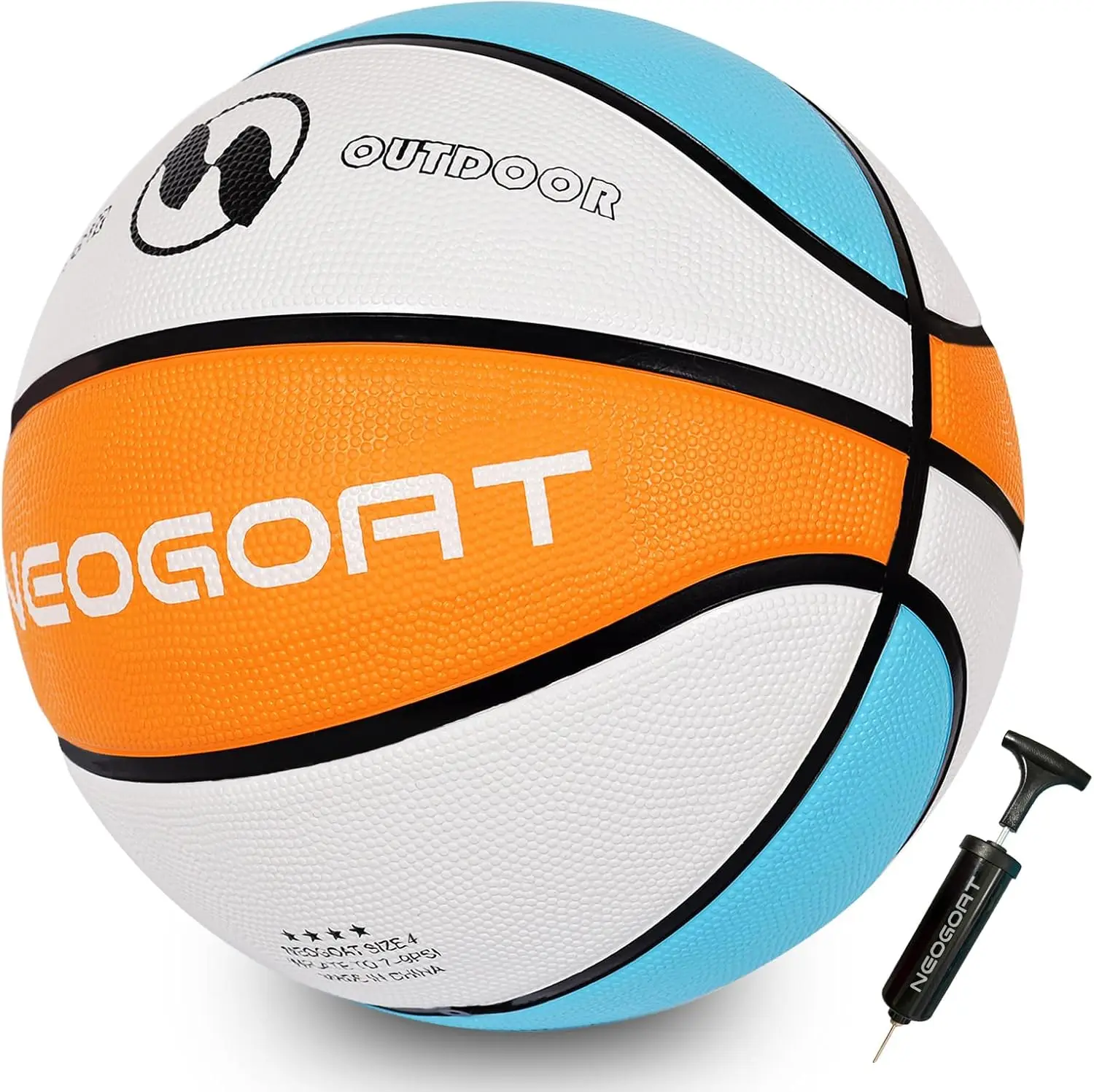 Kids Basketball Size 3/4/5, Durable Rubber, Indoor Outdoor Play, Deflated
Kids Basketball Size 3/4/5, Durable Rubber, Indoor Outdoor Play, Deflated