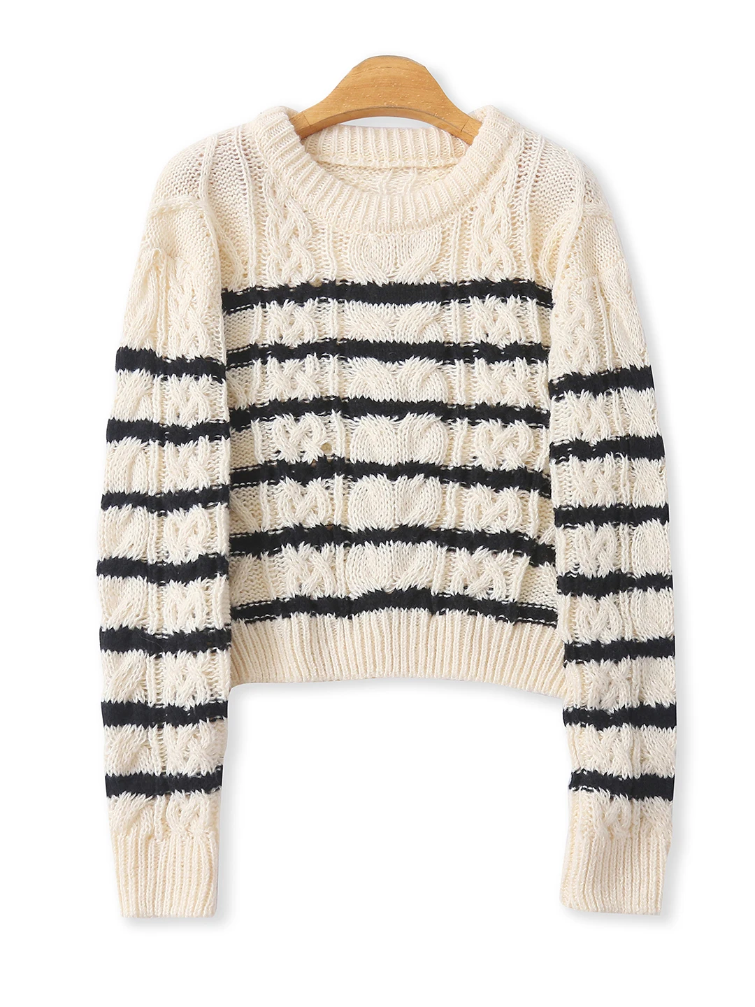 Полосатый трикотаж, свободный длинный свек, круглый, мягкий женский модный осенний свитер, новый универсальный удобный свитер
Полосатый трикотаж, свободный длинный свек, круглый, мягкий женский модный осенний свитер, новый универсальный удобный свитер