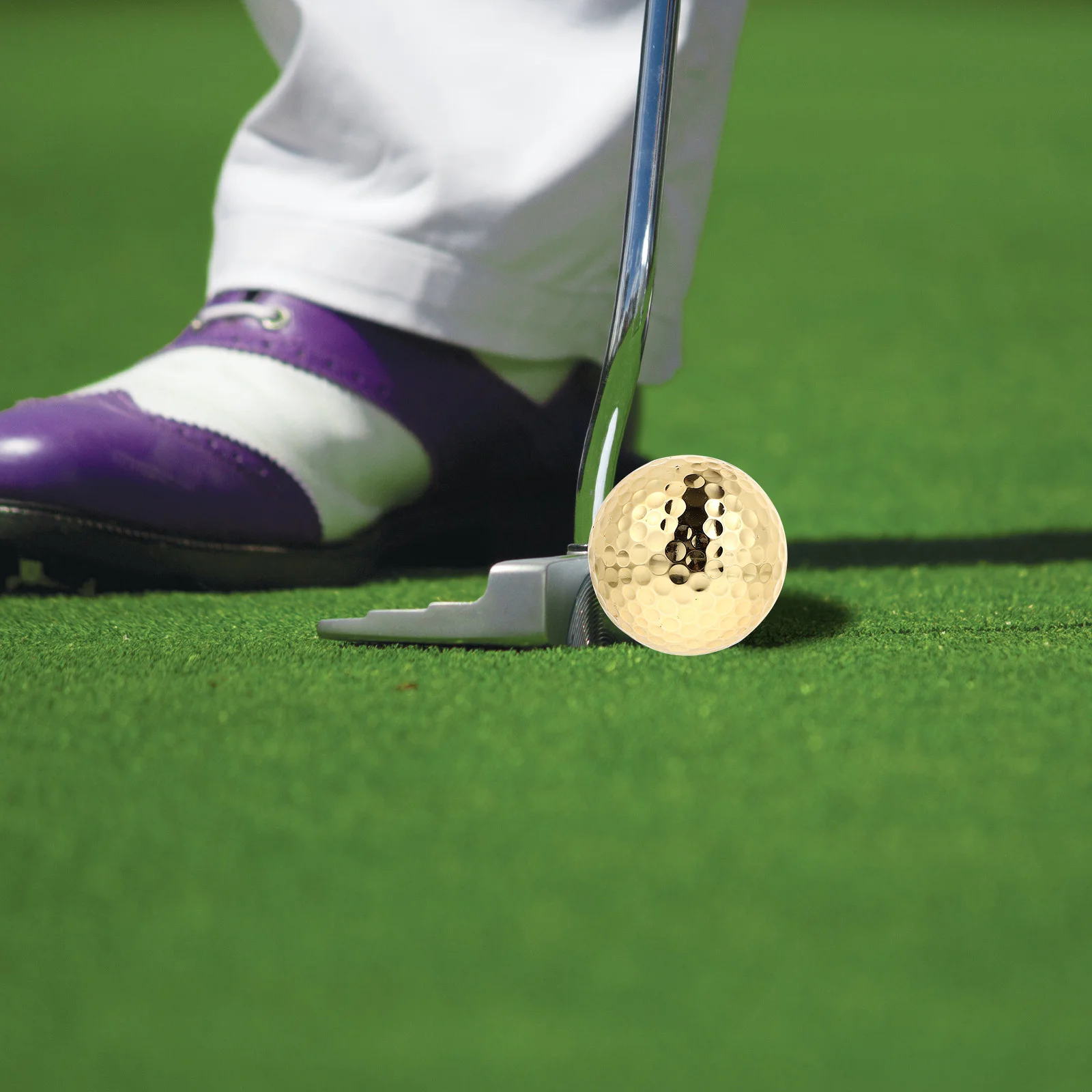 1Pcs Golfing Practice Ball Heavy Duty Outdoor Training Ball for Putting Game Drills Skill Control Enhancement Practice Putting
1Pcs Golfing Practice Ball Heavy Duty Outdoor Training Ball for Putting Game Drills Skill Control Enhancement Practice Putting