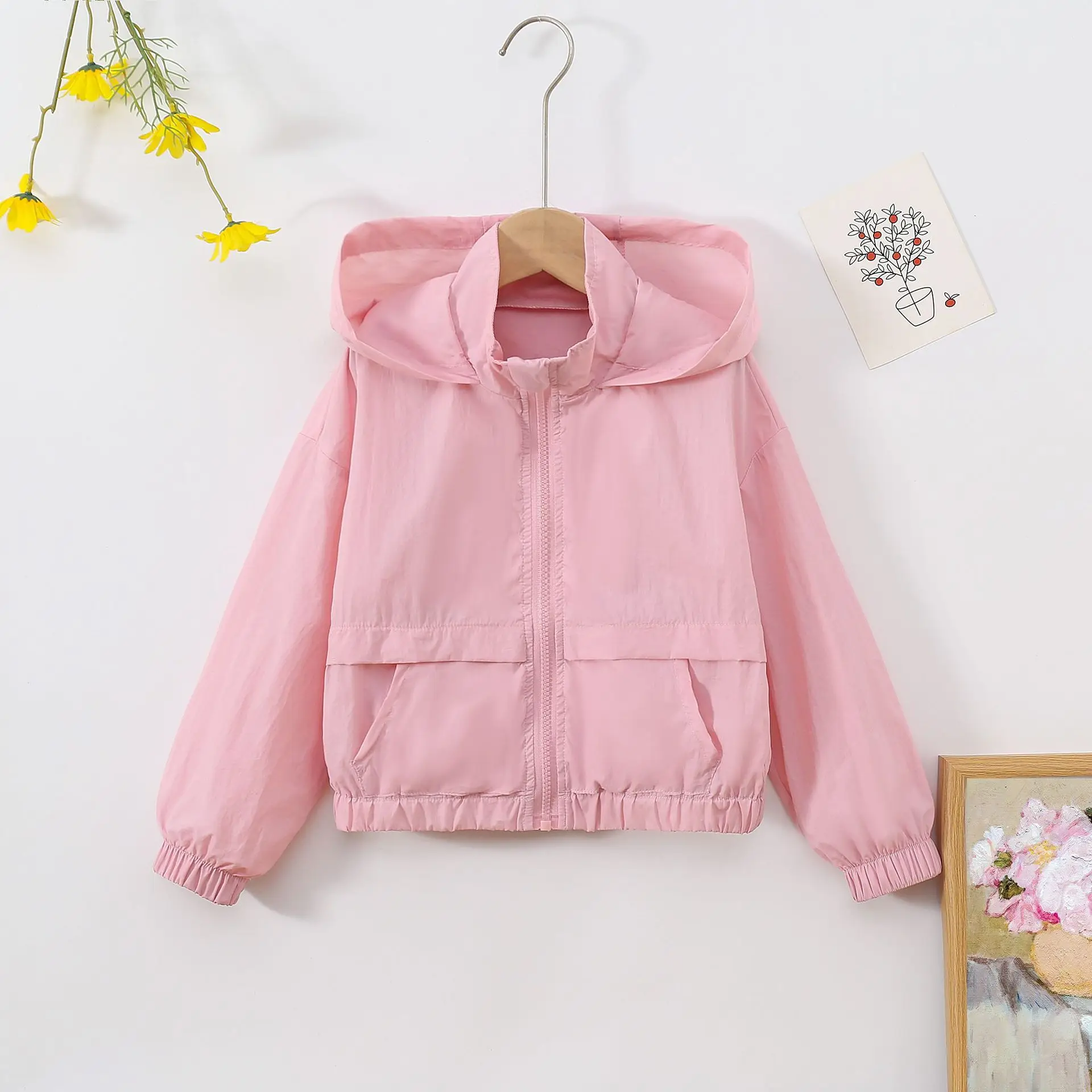 2025 Spring Autumn Baby Boys Girls Thin Hooded Coat Casual Korean Version Children Thin And Light Solid Color Trench Coat
2025 Spring Autumn Baby Boys Girls Thin Hooded Coat Casual Korean Version Children Thin And Light Solid Color Trench Coat