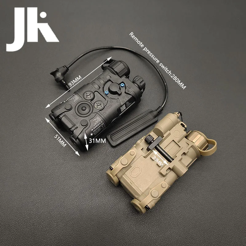 SOTAC Nylon L3 NGAL Светодиодный светильник + зеленый/красный лазер + ИК-лазер Подходит для 20 мм рельса Тактический охотничий фонарь для оружия Scout Lights PEQ15 A2
SOTAC Nylon L3 NGAL Светодиодный светильник + зеленый/красный лазер + ИК-лазер Подходит для 20 мм рельса Тактический охотничий фонарь для оружия Scout Lights PEQ15 A2